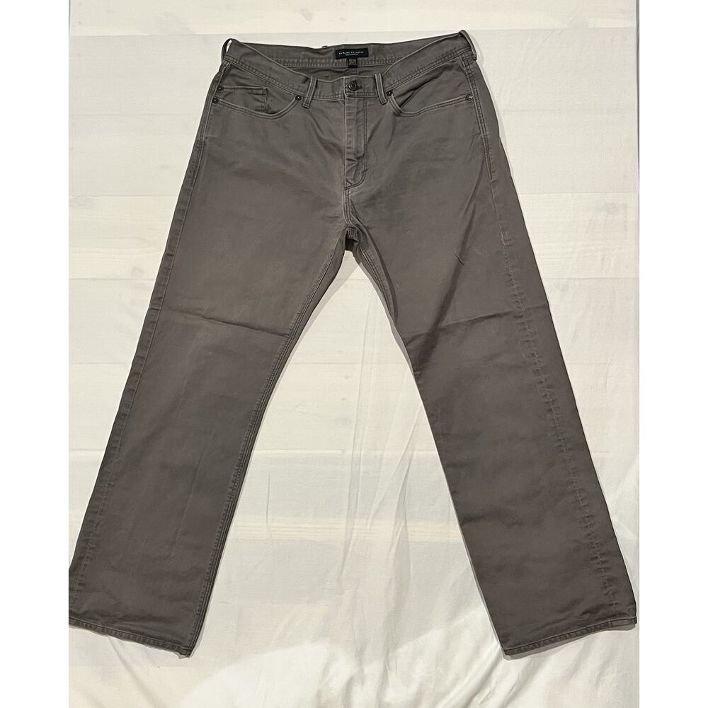 Banana Republic Straight Fit Jeans Men’s 38x30 Gray 5 Pocket Casual Pants￼